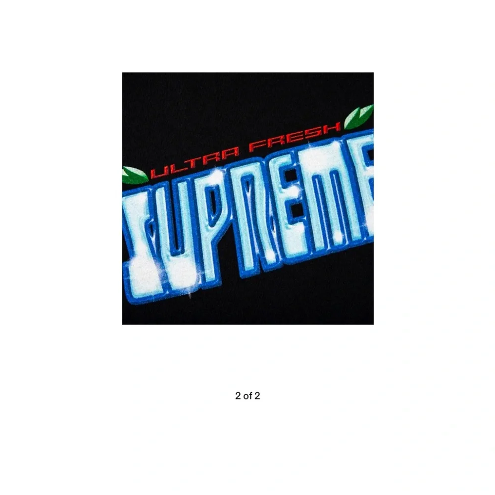Supreme Ultra Fresh logo-print T-shirt - Picture 3 of 5